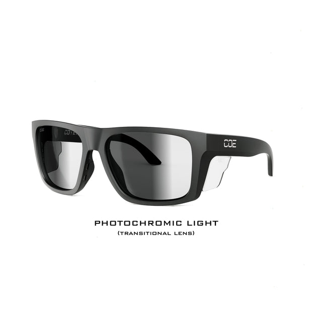 Outrigger Z87+ Matte Black Photochromic - Co Eyewear